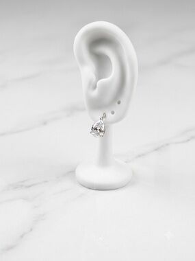Classic Pear Cut CZ Drop Earrings‼️